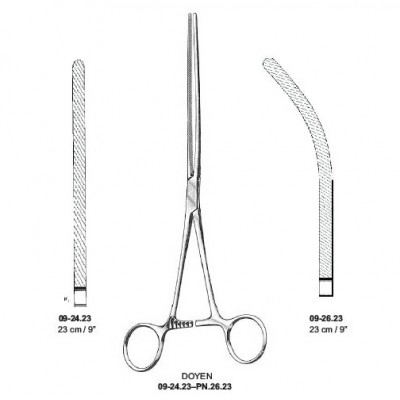 DOYEN Intestinal Clamp Forceps